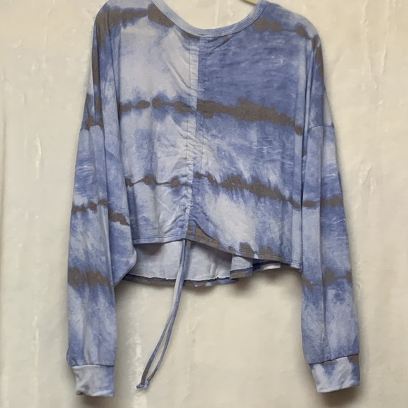 MTS Tie dye Cropped Sweatshirt - Picture 6 of 6